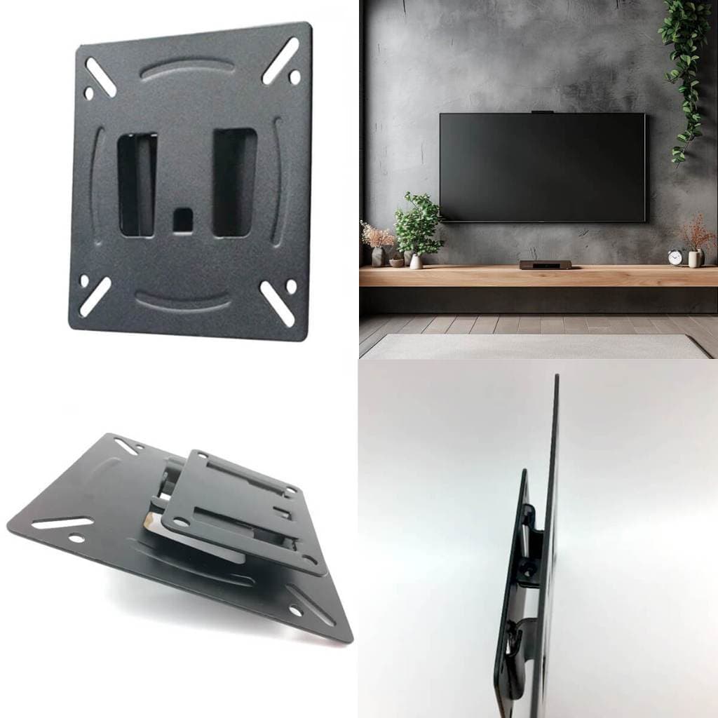 Suporte De Parede Exbom Para TV E Monitor Fixo VESA Com Kit