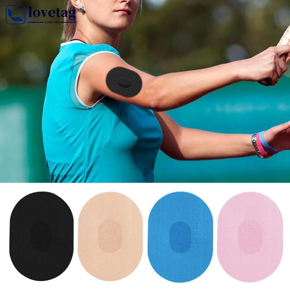 LOVETAG 10Pcs Monitoramento Da Glicose Sanguínea À Prova D'água E Sensor Adesivo Anti-Suor Patch Respirável D'água Auto