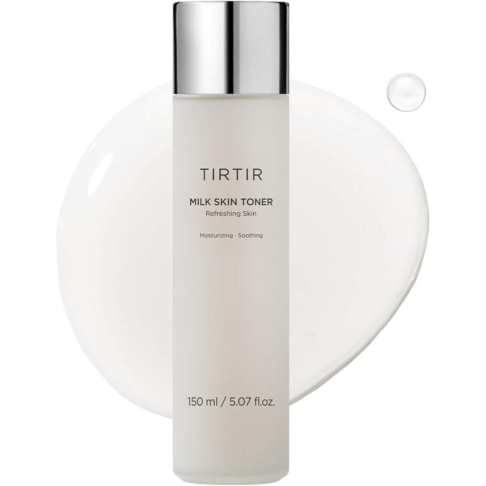 TIRTIR Tônico de Arroz para Pele Leite - Hidratação Profunda, Hidratante e Refrescante para o rosto, Niacinamida, Cerami