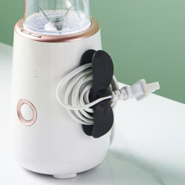 KIT 10 suporte de clipe universal Invólucro organizador de cabos armazenamento, mixer liquidificador