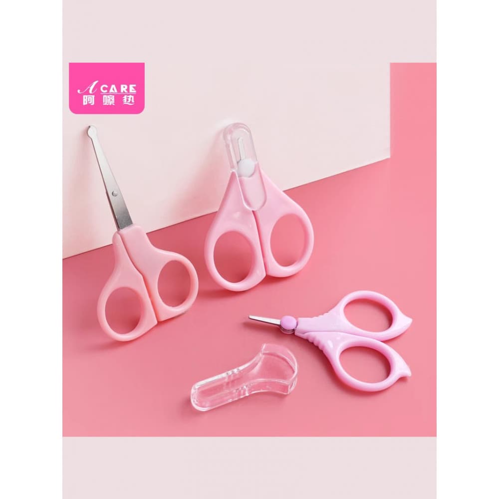 Cortador de unhas/bebê A1pq801-jovem crianças tesoura segurança do bebê Anti-beliscão cortador de unhas pequeno portátil