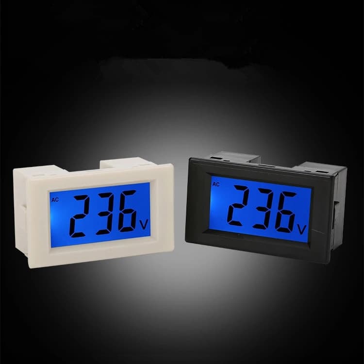 D85-20/120 Pequeno Voltímetro AC Display Digital 220v Medidor Digital Cabeça AC380v LCD Dispositivo de Exibição de Tensã