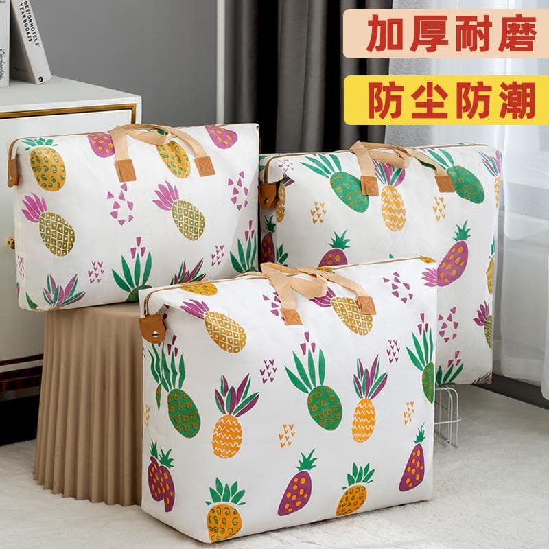 Pacote colcha saco de armazenamento roupas organizador saco Super grande capacidade roupas do jardim de infância colcha