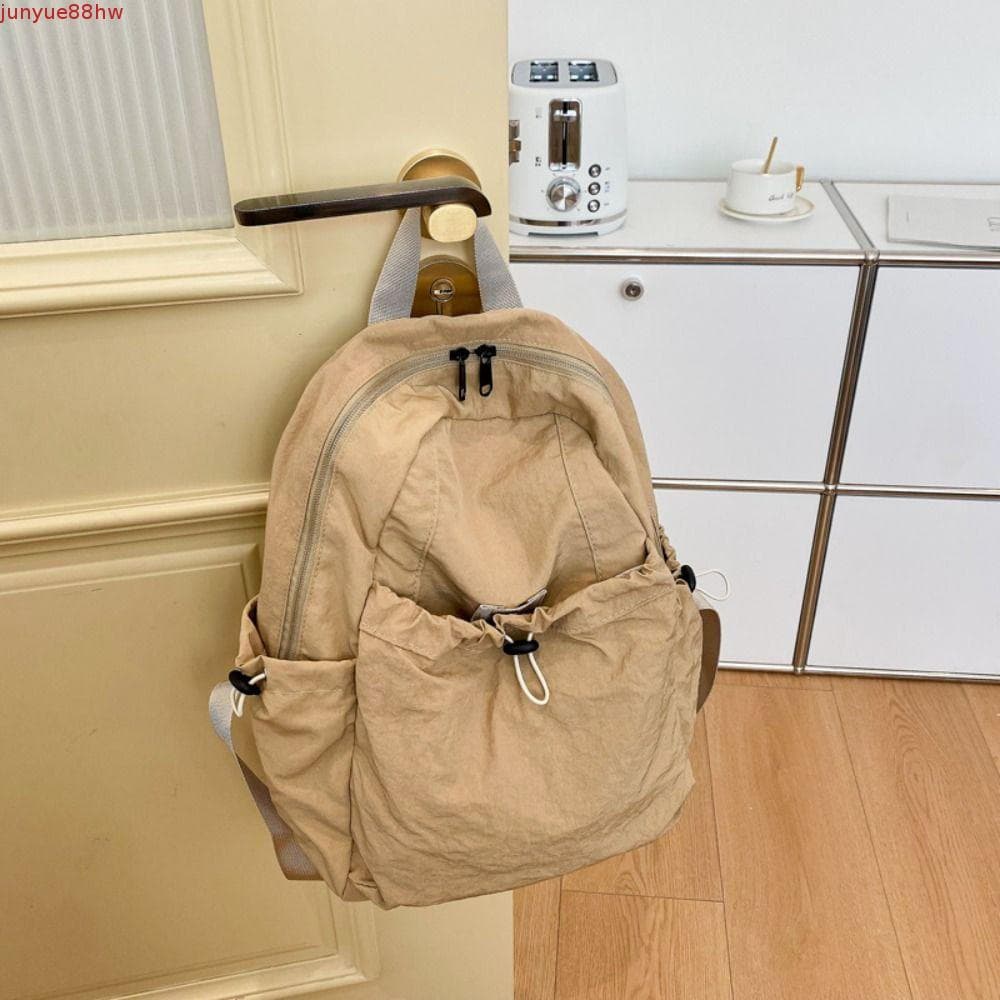 Mochila De Viagem JUNYUE , Leve À Prova D'água Com Cordão Escolar De Estudante De Grande Capacidade