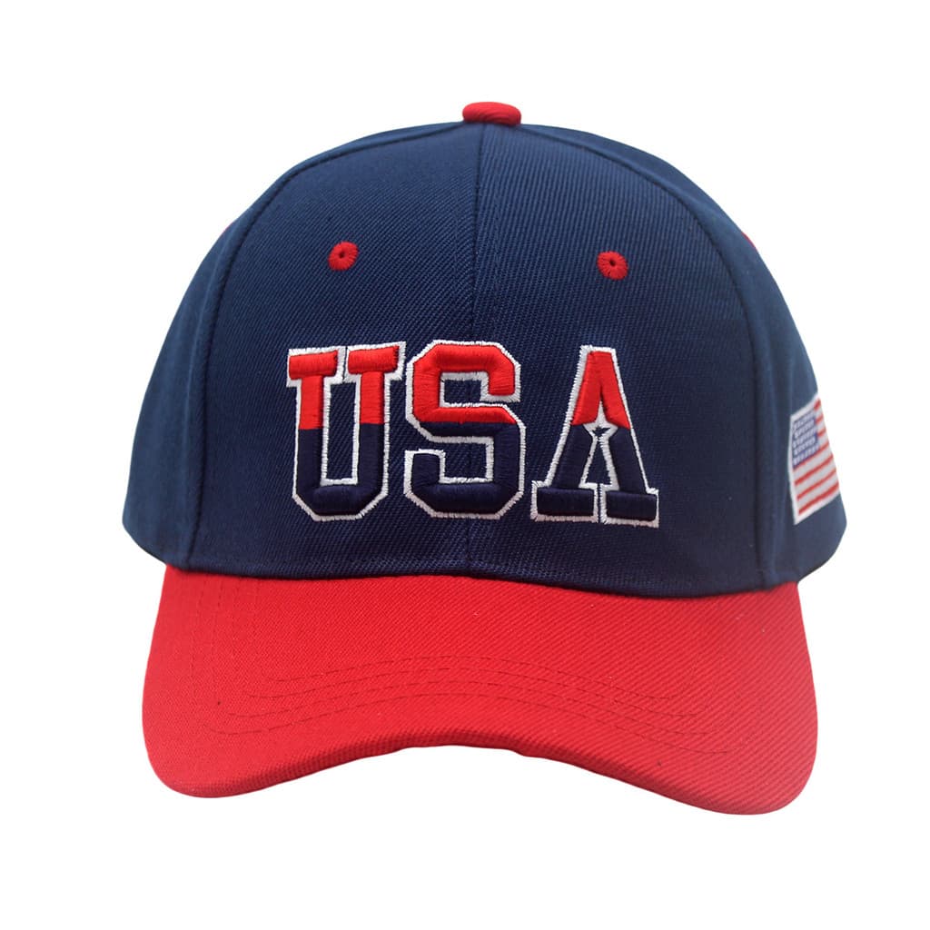 Chapéu de dia independente com bandeira americana, boné de beisebol bordado com letras dos EUA, masculino, feminino, laz