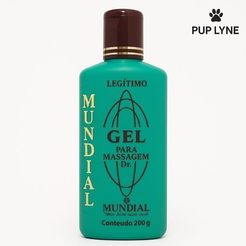 Gel Para Massagem Dr. Pup Lyne 200g – Relaxante Muscular Natural | Textura Leve e Toque Seco