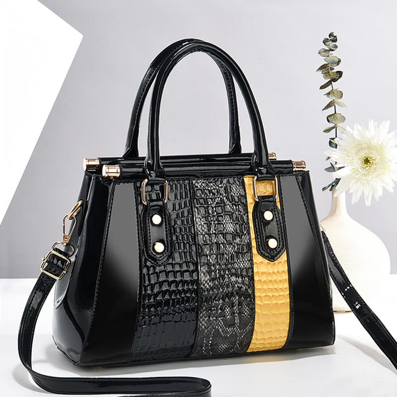 High-End atmosférico senhoras bolsa 2026 novo estilo verão moda crocodilo padrão de meia-idade mãe saco bagunça