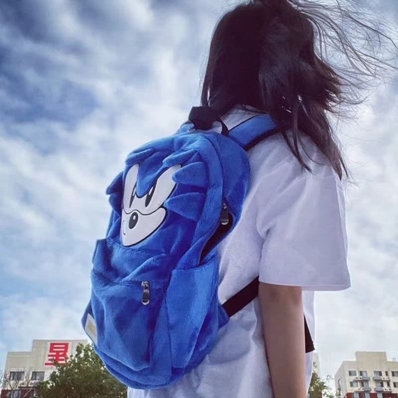 Sonic sonic menino ouriço Mouse mochila casal dos desenhos animados mochila estudante do sexo feminino mochila de viagem
