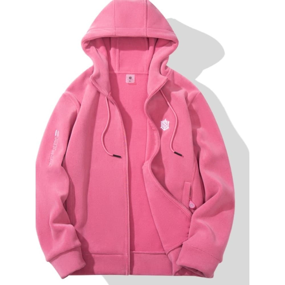 Primavera novo estilo senhoras Ollie velo único jaqueta com capuz Casual feminino jaqueta de lã senhoras jaqueta de lã
