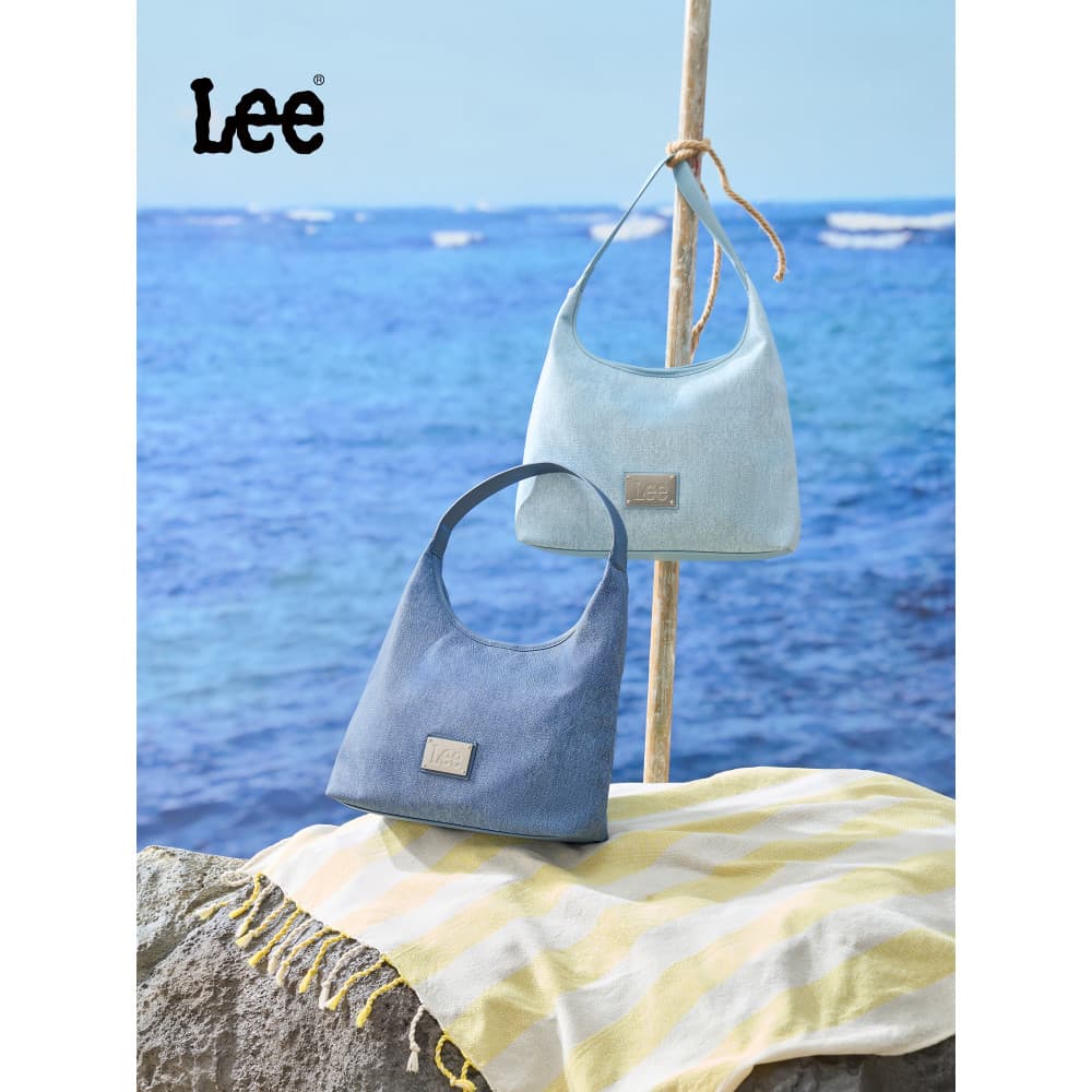 Lee oficial série náutica sacola feminina verão grande capacidade axila pedido bolsa de ombro moda All-Match hobo saco C