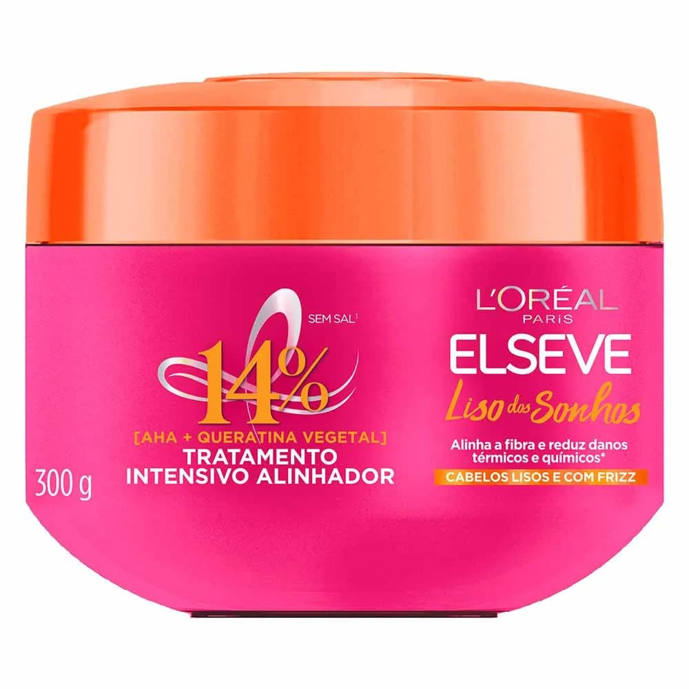 MÁSCARA ELSEVE LISO DOS SONHOS INTENSIVO ALINHADOR 300G