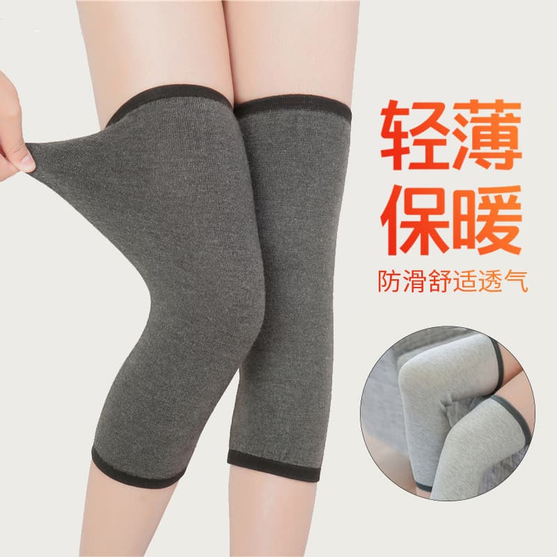 Joelheiras manter quente senhoras velhas pernas frias proteção contra frio Leggings capa idosos conjunta estilo fino Cas