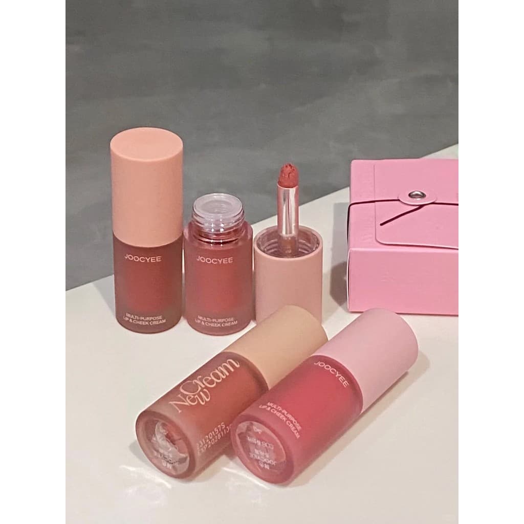 Yu Shuxin Mesmo Estilo joocyee Enzima Creme Multiuso c06 Lip Glaze Batom Fosco c13 Blush Creme Fosco Lama Labial