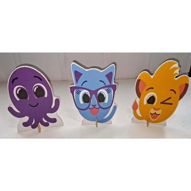 Bolo fofo display de mesa para decoração de festas