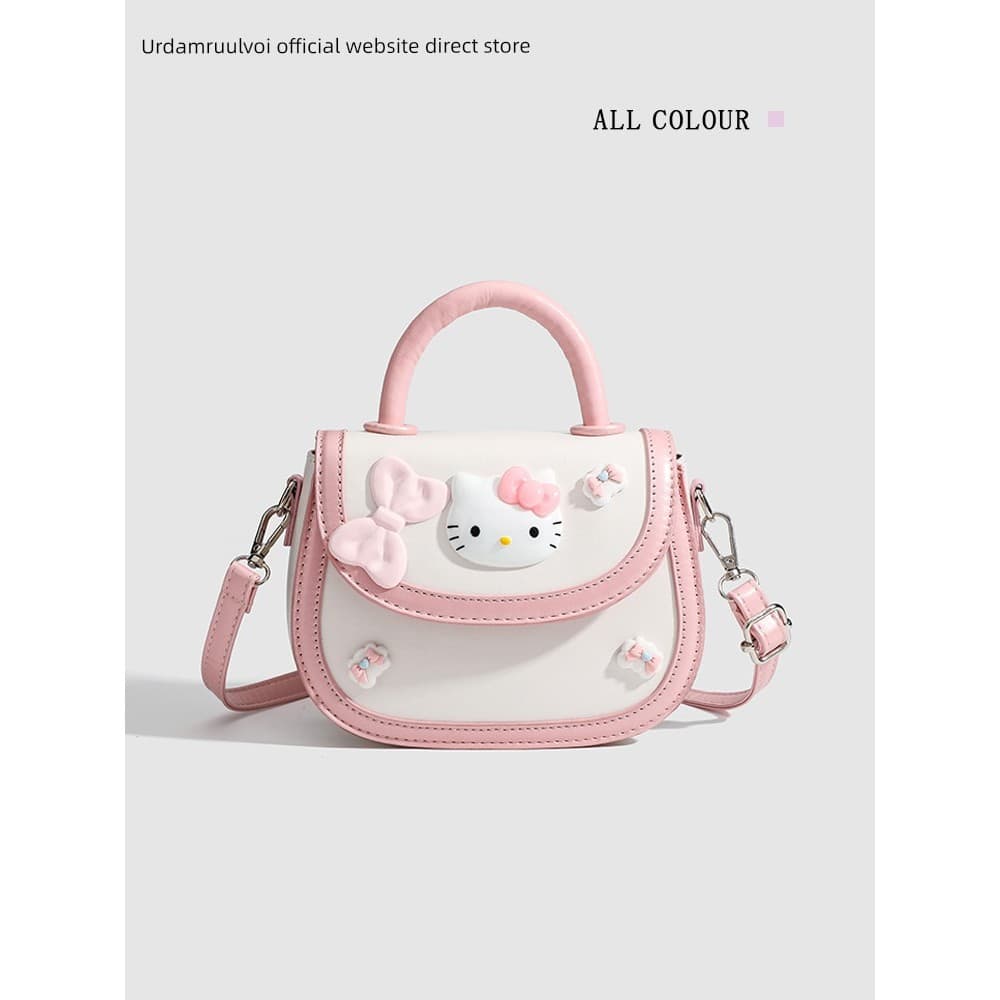 bolsa femenina Bolsa UR bonito gatinho gato sela saco 2026 novo estilo verão feminino Commuter dos desenhos animados por