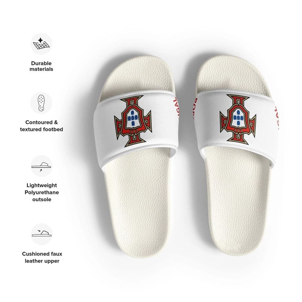 Chinelo Slide Masculino Seleção Portugal Varias Estampas