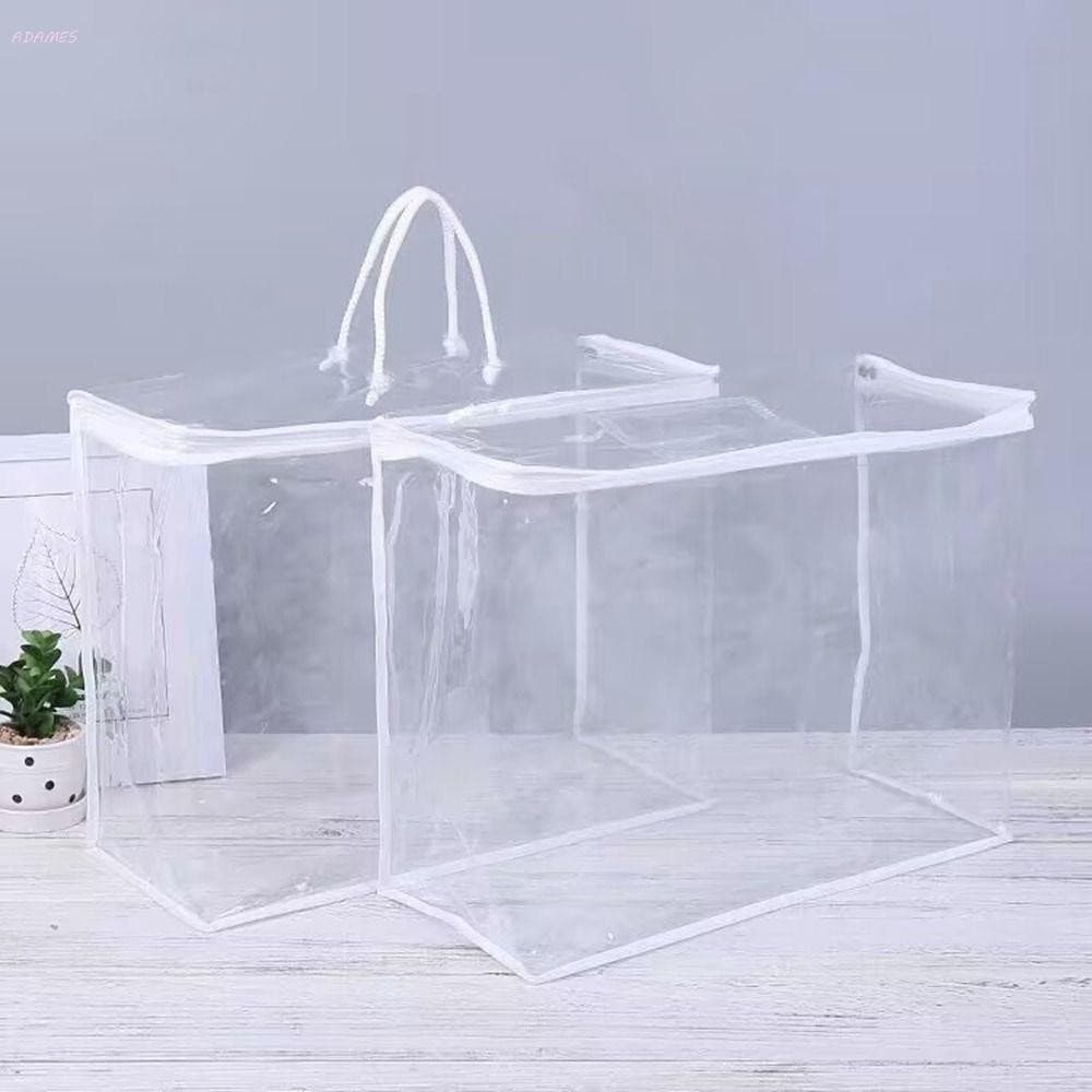Sacos De Armazenamento De Travesseiro De Colcha ADAMES , Recipiente Cobertor Impermeável Transparente , PVC