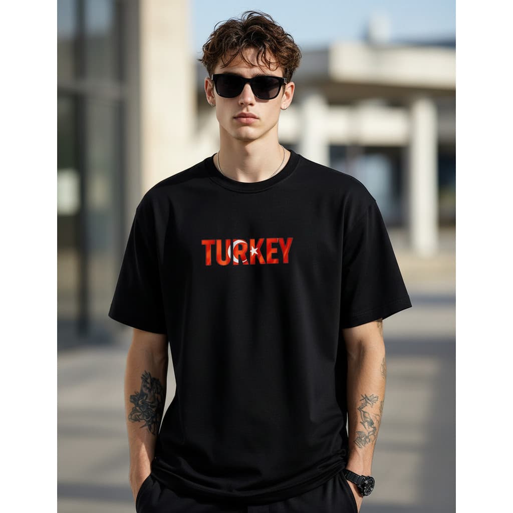 Camisa Camiseta Pais Paises Unissex Algodao Turquia