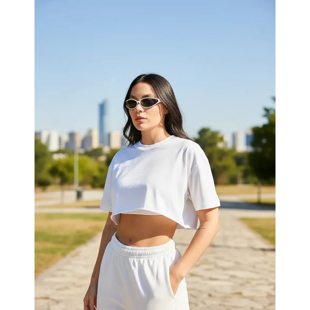 Blusinha Moda Feminina Cropped 100% algodão liso