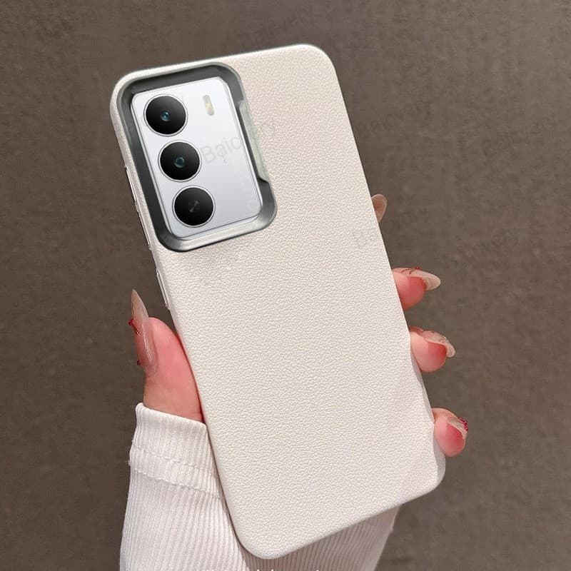 Capa De Textura De Couro Para Realme C75 C73 5G 14X C75X C71 4G Colorido Telefone Pára-Choques À Prova De Choque Volta M