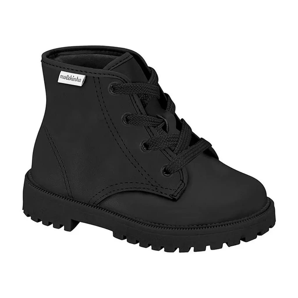 Bota Infantil Feminina Frio Botinha Coturno Moda Molekinha