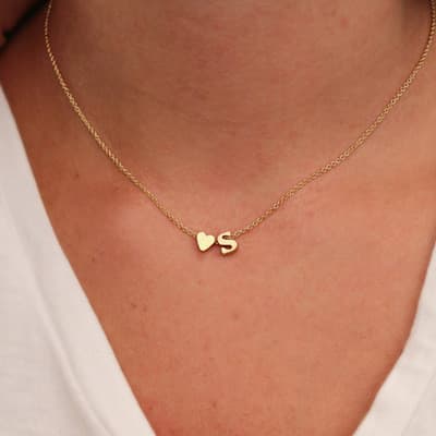 Colar com pingente em formato de coração, estilo europeu, americano, japonês e coreano, para mulheres, corrente para cla