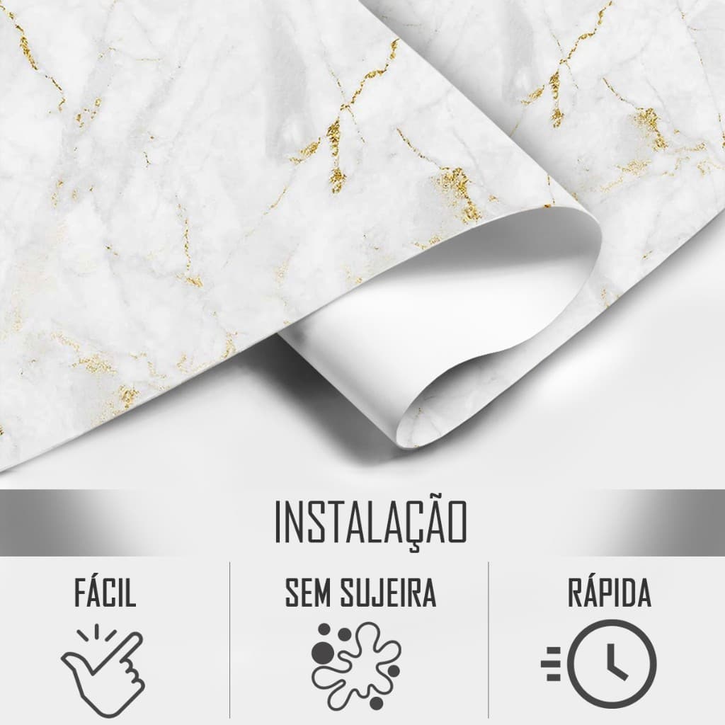 Papel De Parede Vinílico Autocolante Alta Qualidade Lavável