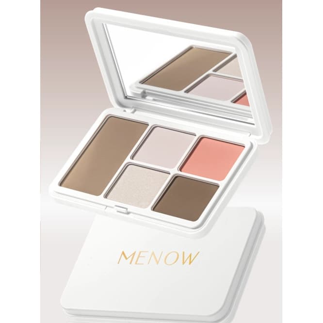 16 gramas de grande quantidade!MENOW MENOW Paleta abrangente de escultura Facial de alto brilho contorno nariz sombra Bl