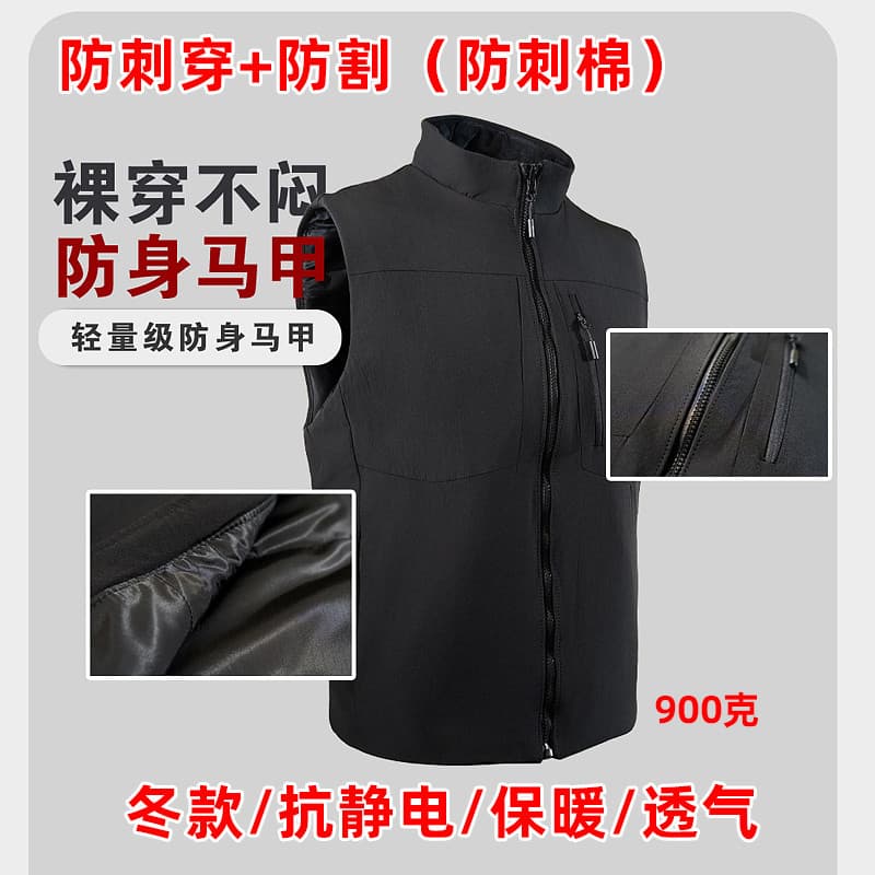 Outono inverno roupas de proteção flexíveis anti-piercing anti-corte colete com algodão segurança dever anti-corte roupa