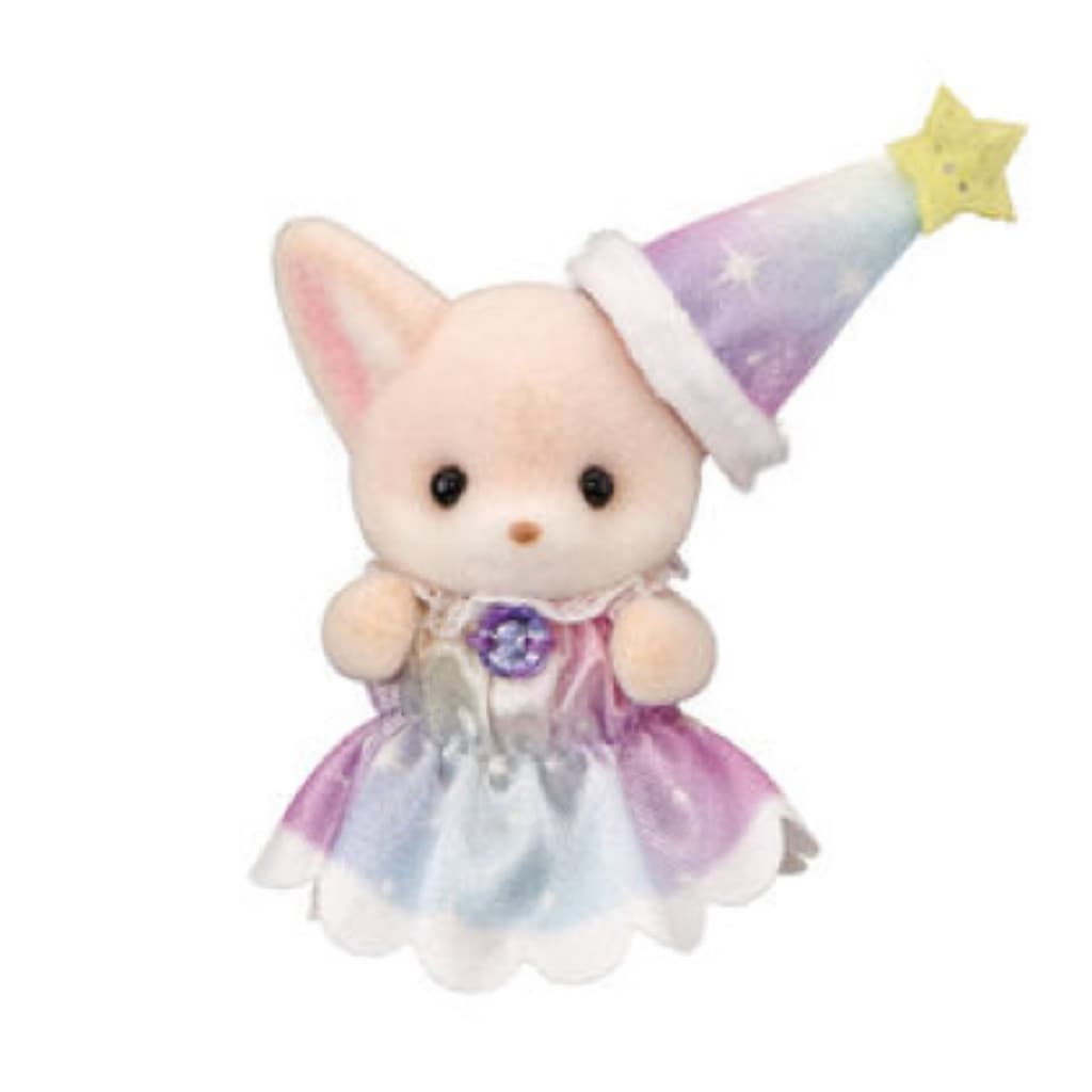 Caixa Surpresa Galáxia do 40º Aniversário das Famílias Sylvanian, Edição Confirmada, Lobo e Raposa Bebê, Presente Infant
