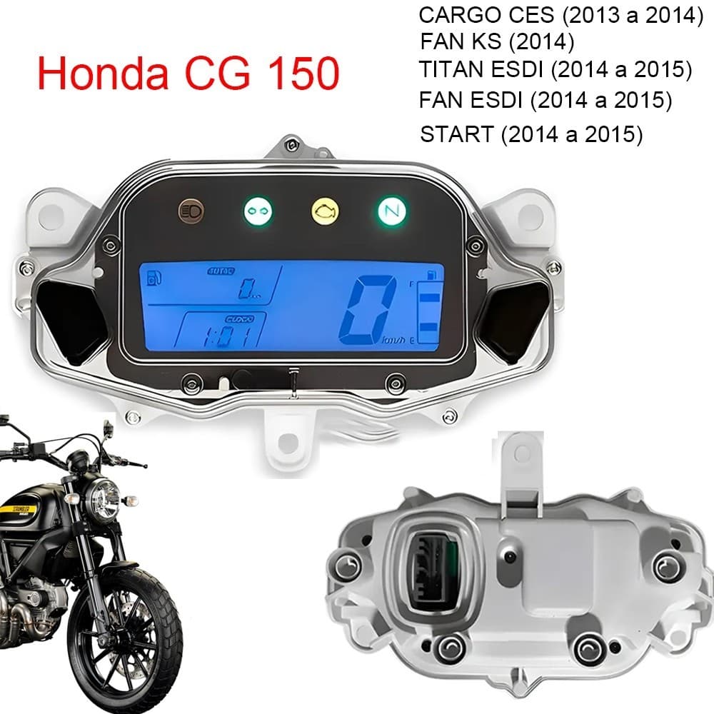 Painel Moto 150 Digital Honda Cg Titan 150 Esd Ex 2014 á 2015