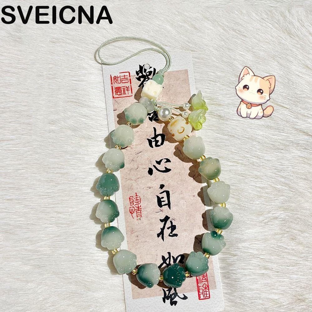 Cordão De Telefone SVEICNA , Alça Celular Anti-Perda Para Meninas Doces , Pulseiras Com Pingentes , Corrente