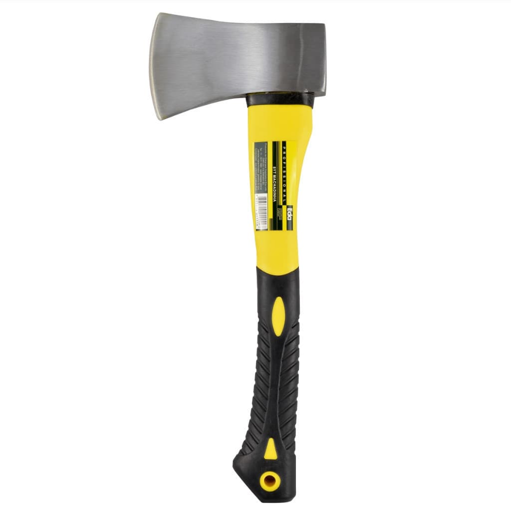 Machadinha machado em Aço com Cabo Emborrachado Fibra de Vidro 40cm 8yt Eda