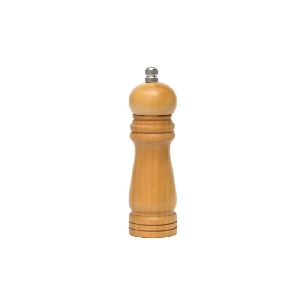 Moedor Manual de Madeira para Pimenta e Temperos 16cm com Mecanismo de Moagem