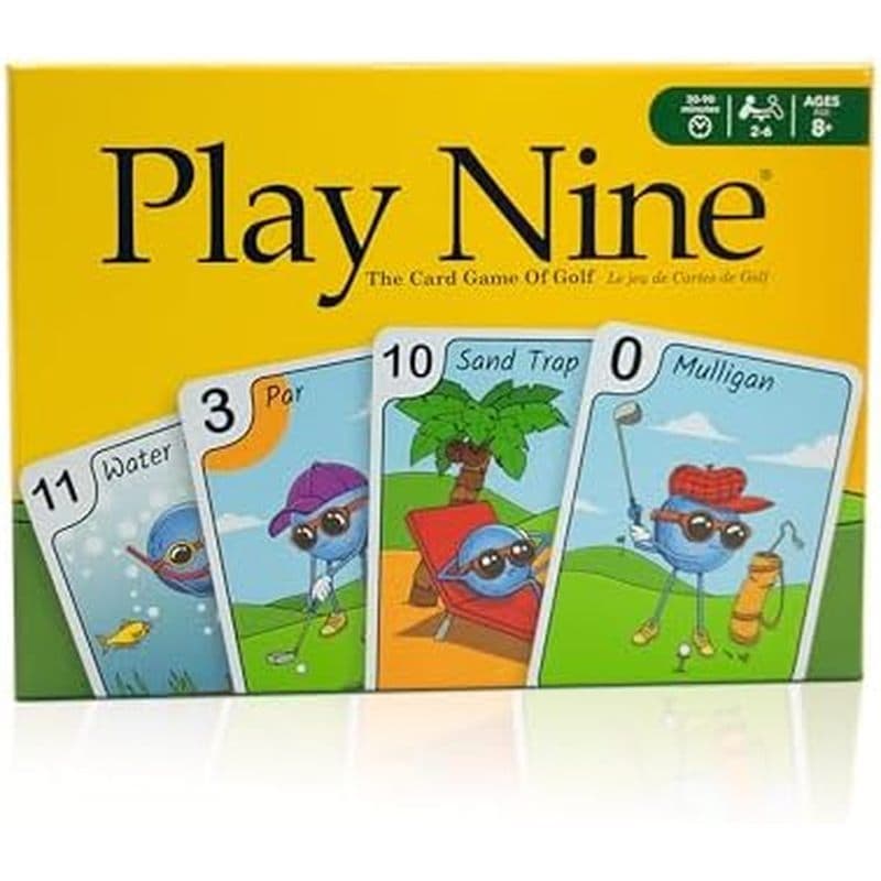 Play Nine The Card Game of Golf , Maiores De 8 Anos , Presente Noturno Para Casais , Favorito Da Noite Do Jogo , De 15 M