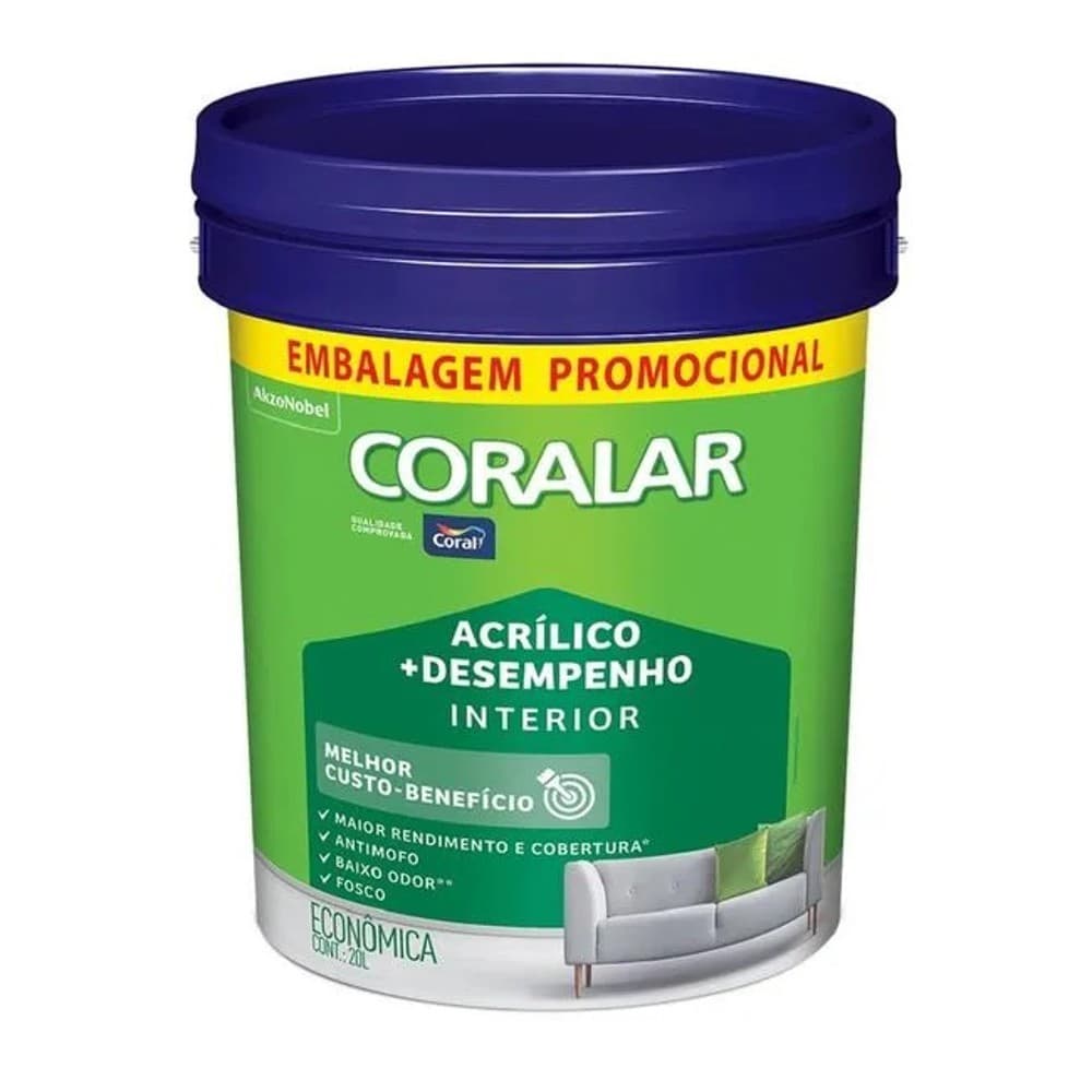 CORAL CORALAR BD 20L BRANCO