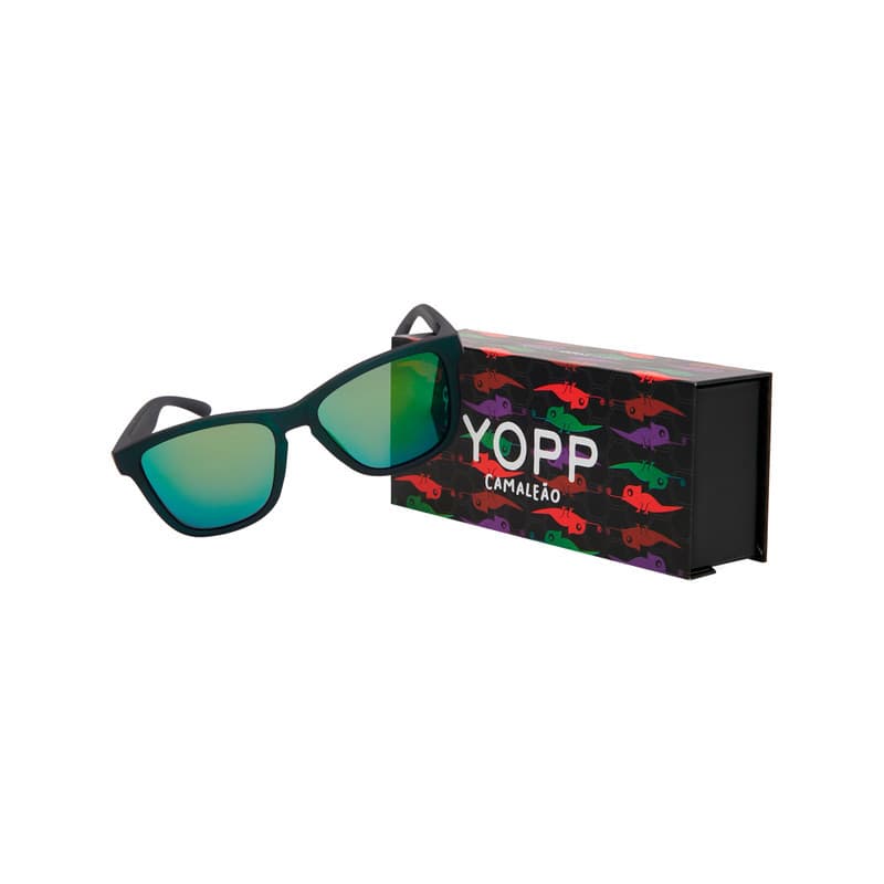Óculos de Sol Yopp Esportivo Polarizado Uv400 Camaleão Musgo