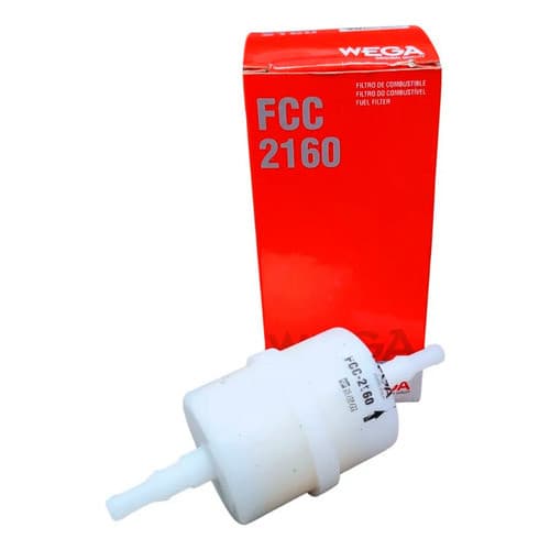 Filtro de combustível Wega para Fiat Uno 1.0 1.3 1.4 1.5 1.6 1990 até 1996 - Cod. FCC2160