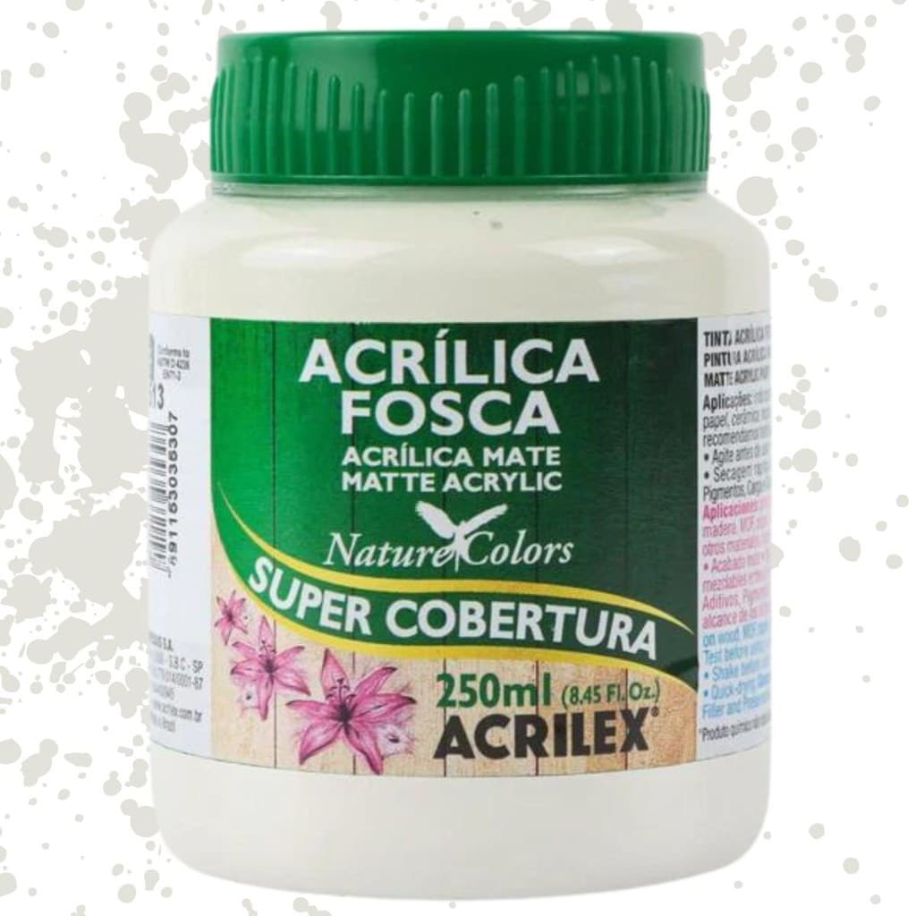 Tinta Acrílica Fosca 250ml 893 - Mineral