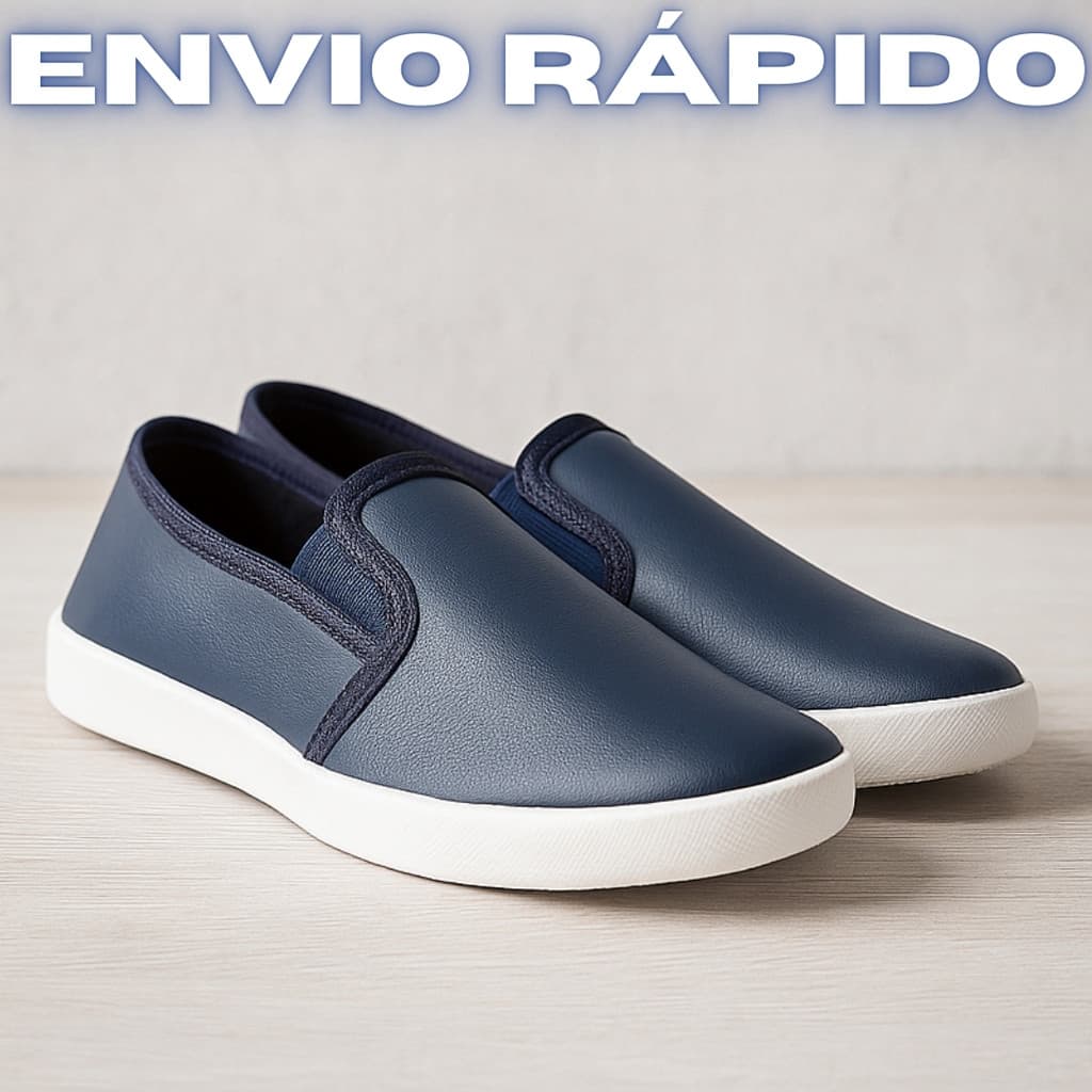 Tênis Slip On Feminino Iate Casual Calce Fácil e Flexível