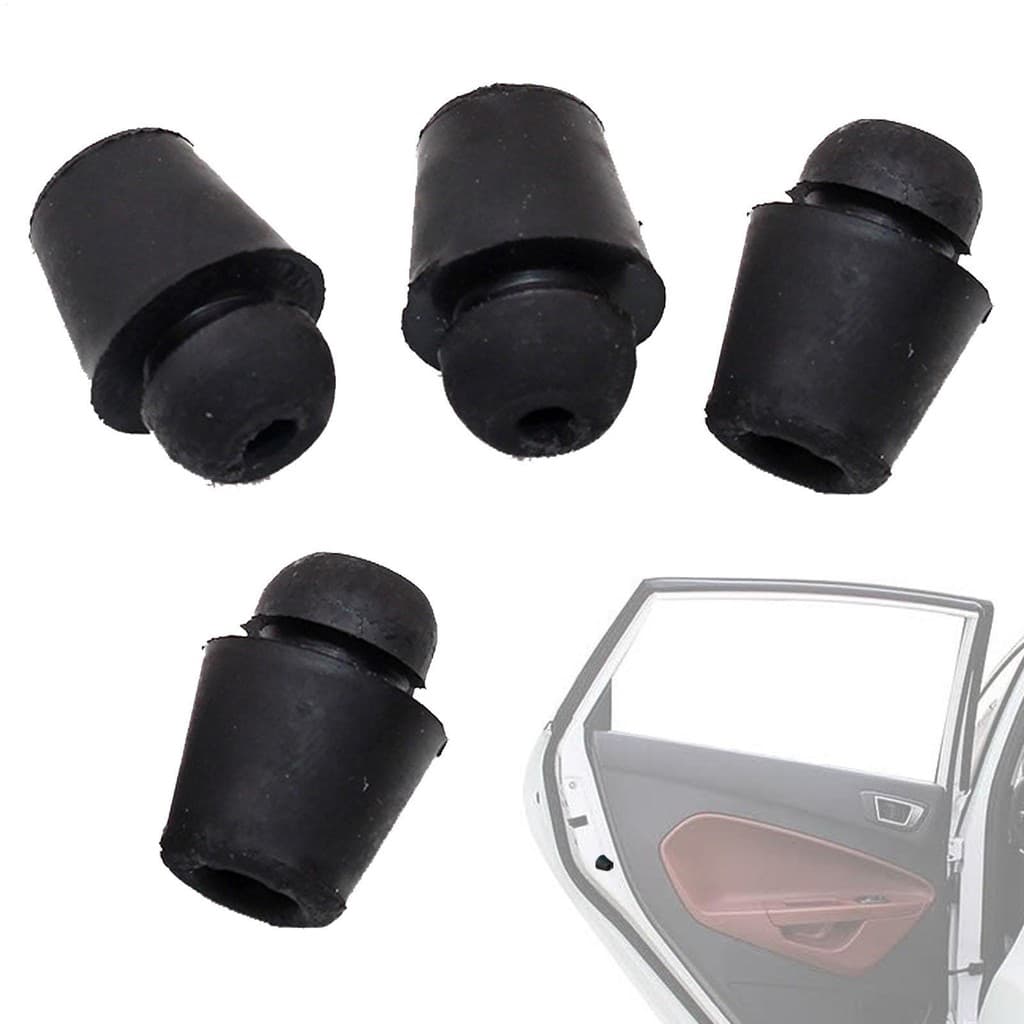 4Pcs Car Door Bumper Dampers Buffer Rubber Pad Cover Rubber Anti Shock Bump Stop Rubber For Hyundai Ix35 kernabr