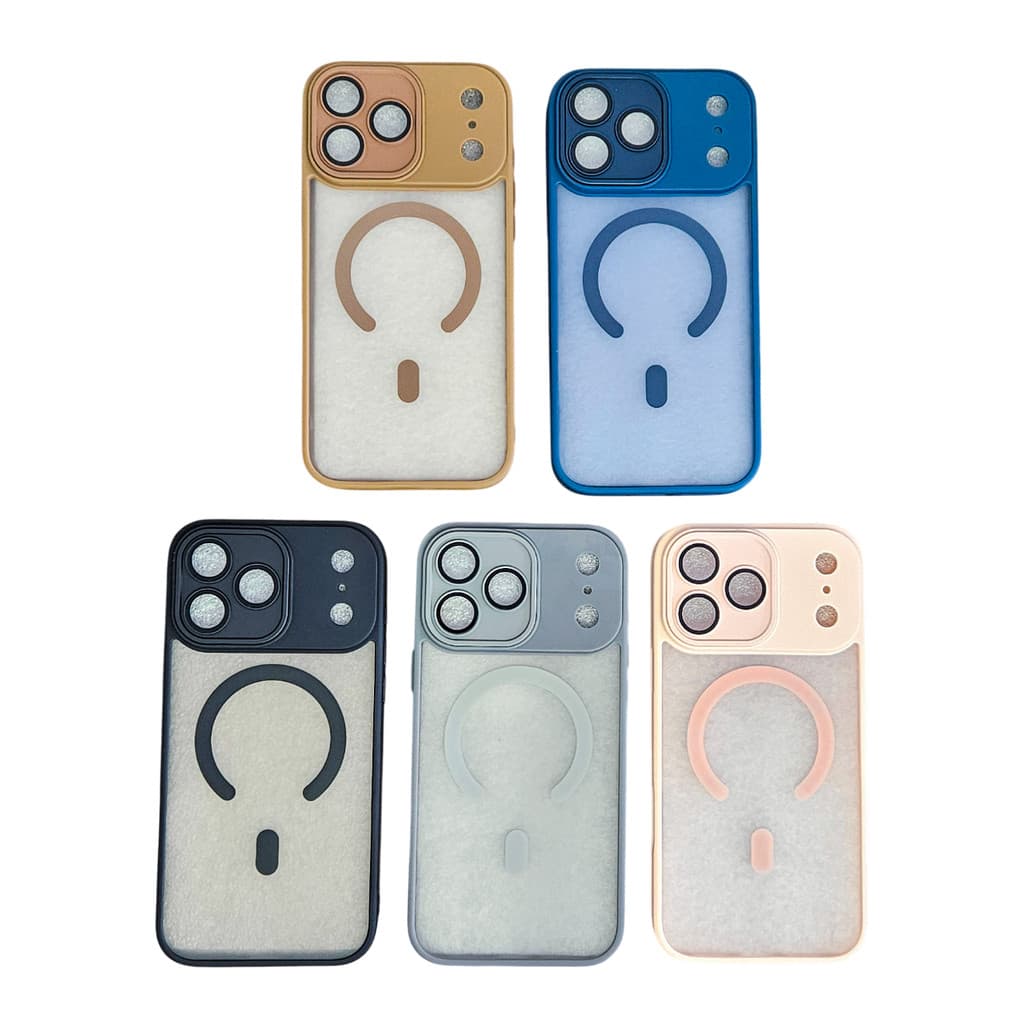 Capa IPhone17 Pro Max Magnética Carregamento Por Indução
