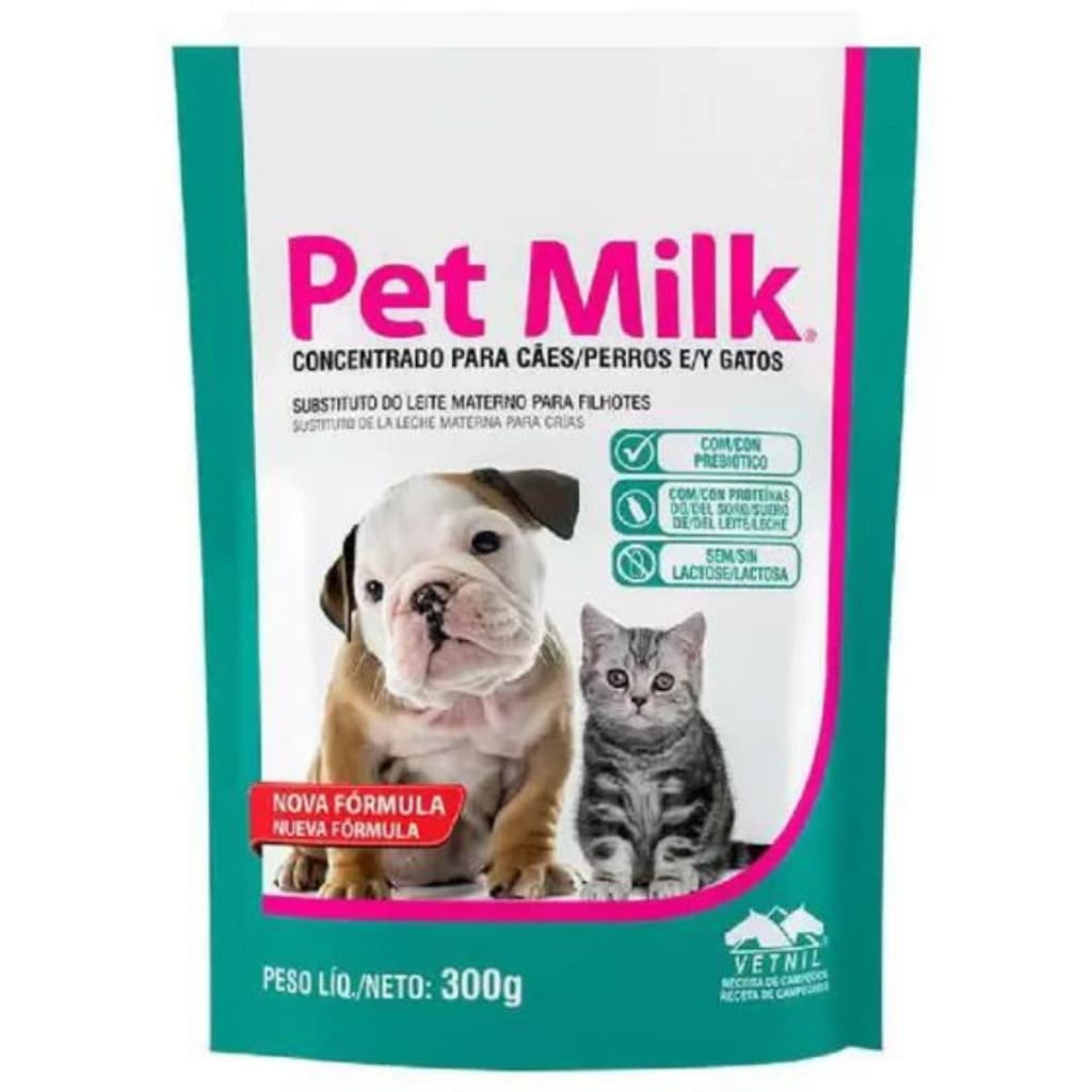 Pet Milk 300g Para Cães Gatos Substituto Do Leite Materno