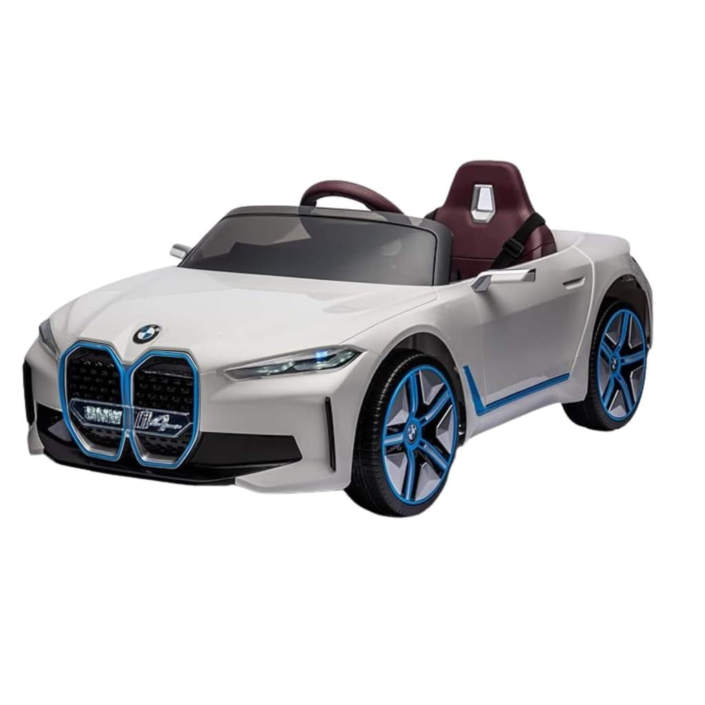 Carro Elétrico Infantil BMW I4 12V com Controle Remoto Branco Zippy Toys - 9980