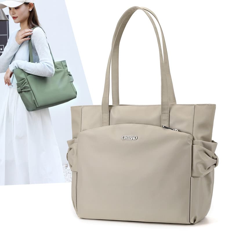 2024 verão moda feminina bolsa grande capacidade Design uso diário bolsa de ombro portátil pano de náilon à prova dwater