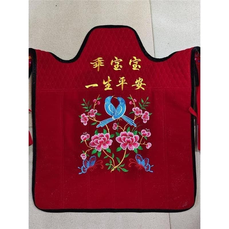 Yunguizhou tradicional étnico bebê bebê antiquado bordado portador 1 a 3 anos de idade bebê ferramenta útil parentalidad