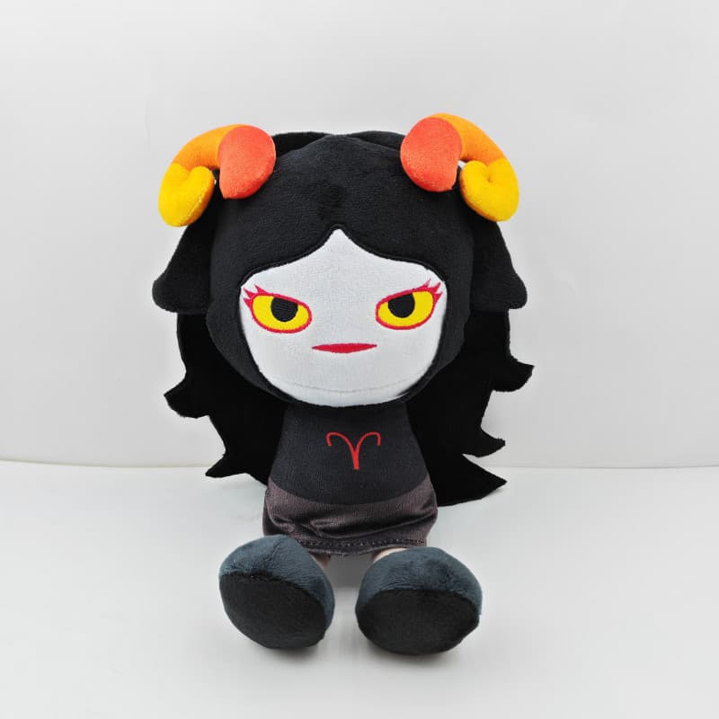 JAMXUN Novo Brinquedo de Pelúcia Oficial Homestuck Vriska Serket, Boneco de Personagem Vilão, Brinquedo de Pelúcia Troll