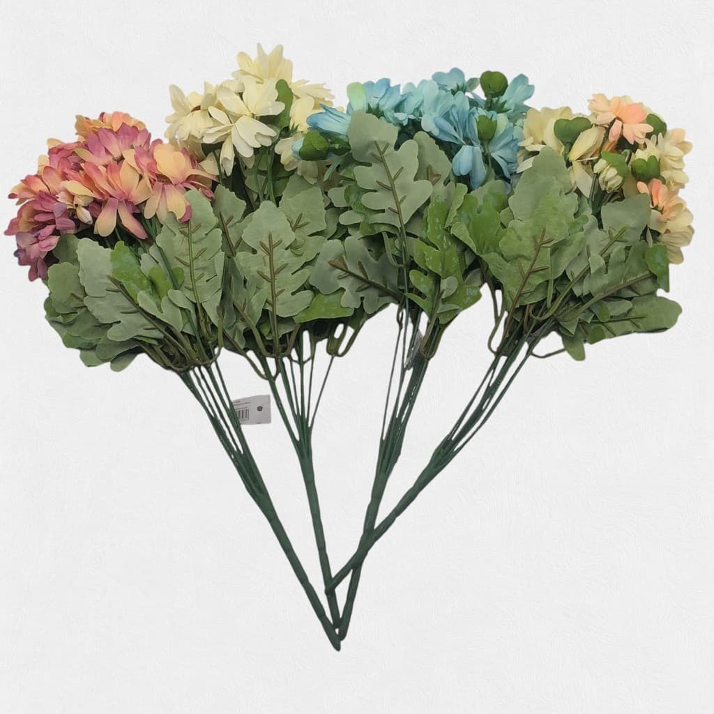 Buquê De Flores Artificiais Decorativas De Ambientes