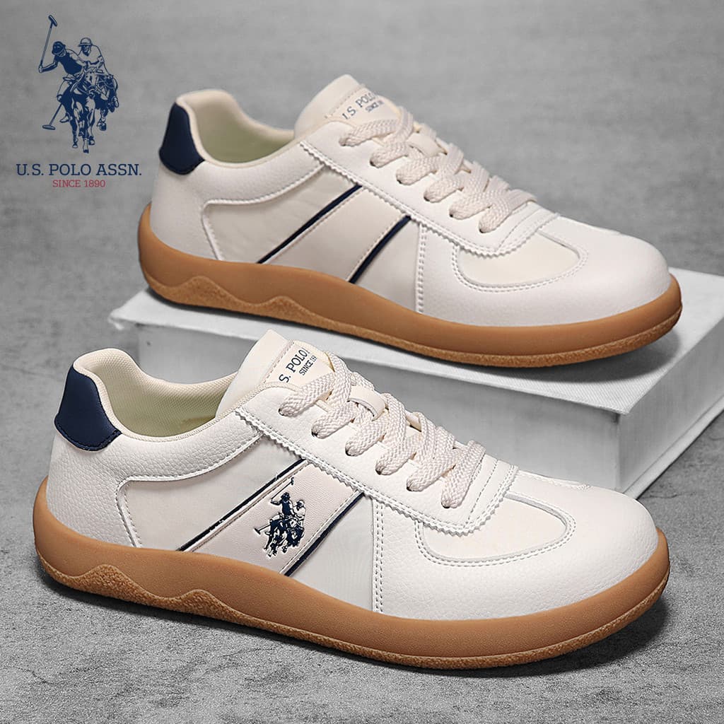 USPOLO.ASSN.Sneakers Sapatos Masculinos 2026 Novo Estilo Verão Respirável Estilo Super Quente Masculino Casual Sapatos d
