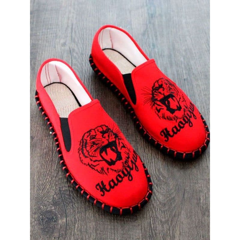 Velho pequim sapatos de pano masculino primavera 2020 novo estilo influenciador estilo chinês bordado na moda sapatos Al